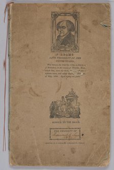 School copy book used by Hannah Amelia Lyons, 1830-1836. Creator: Unknown.