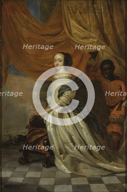 Portrait of Hedvig Eleonora of Holstein-Gottorp (1636-1715), Queen of Sweden.