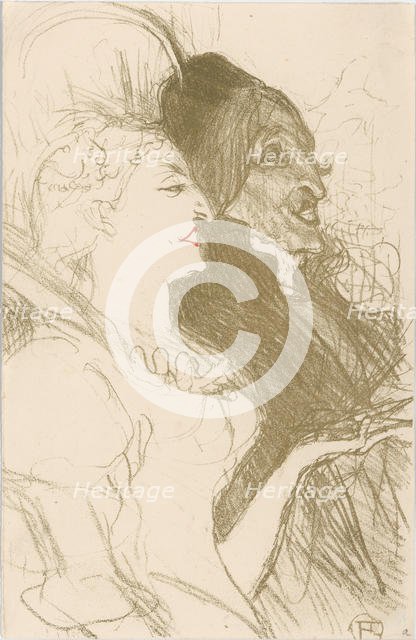 Carnival, 1894., 1894. Creator: Henri de Toulouse-Lautrec.