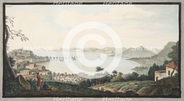 View taken from the spot known as Accademia near Puzzoli,  1776.