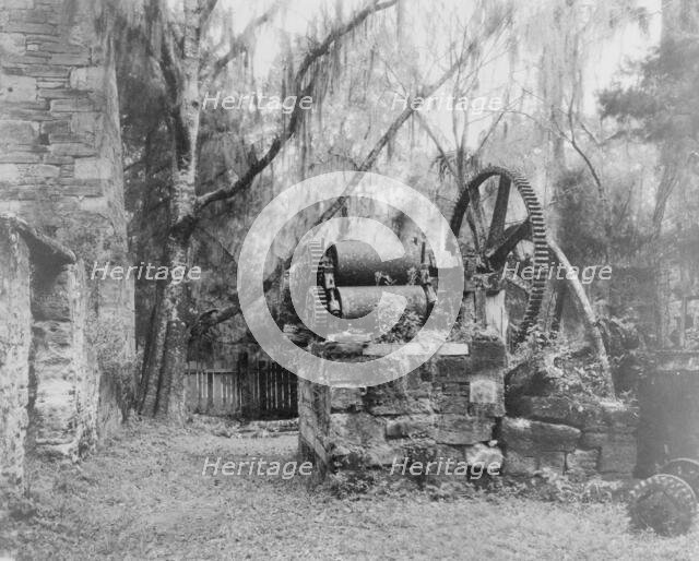Ruins of an early sugar mill, Orange City, Volusia Co., Florida, between 1936 and 1939. Creator: Frances Benjamin Johnston.