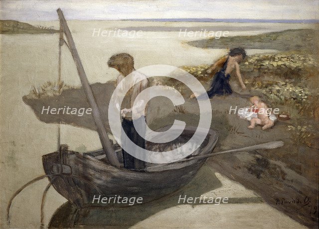 'The Poor Fisherman', 1879. Artist: Pierre Puvis de Chavannes
