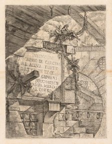 The Prisons, 1745-1750. Creator: Giovanni Battista Piranesi (Italian, 1720-1778).