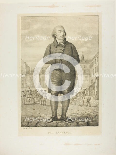Portrait of M. de Lanneau, n.d. Creator: Jean Henri Marlet.