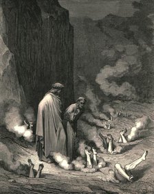 'There stood I like the friar, that doth shrive a wretch for murder doom'd', c1890.  Creator: Gustave Doré.
