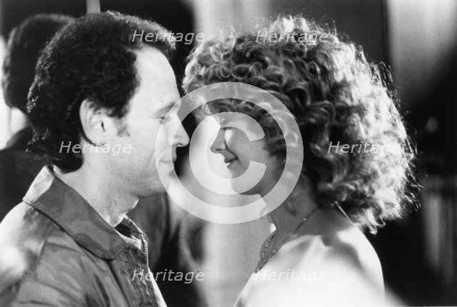 Billy Crystal (1947- ) and Meg Ryan (1961- ), American actors, 1989. Artist: Unknown