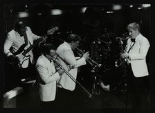 Jazz group playing at the Forum Theatre, Hatfield, Hertfordshire, 1984. Artist: Denis Williams