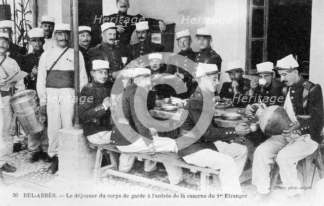 French Foreign Legion, Sidi Bel Abbes, Algeria, 20th century.  Artist: J Geiser