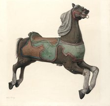 Carousel Horse, 1935/1942. Creator: Mina Lowry.