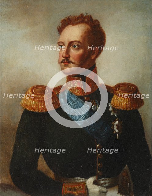 Portrait of Count Alexander von Benckendorff (1783-1844). Artist: Krüger, Franz (1797-1857)