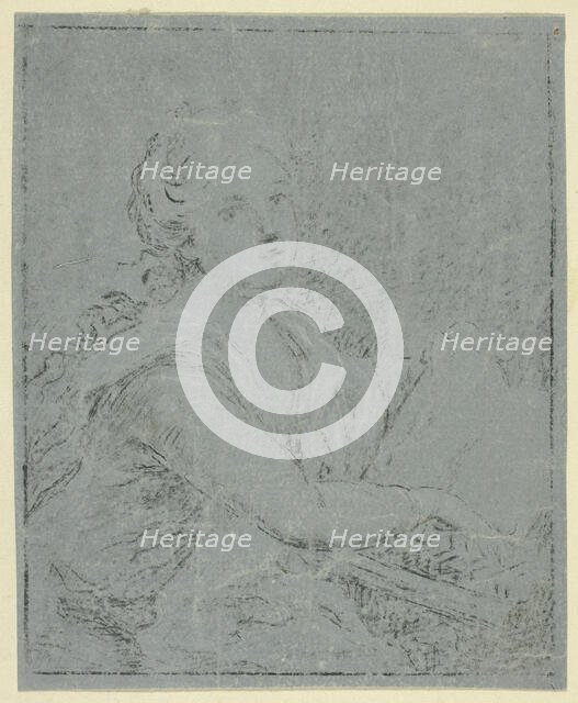 Woman at Spinet, n.d. Creator: Angelica Kauffman.