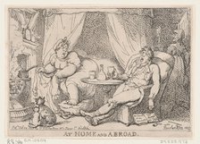 At Home and Abroad, February 28, 1807., February 28, 1807. Creator: Thomas Rowlandson.