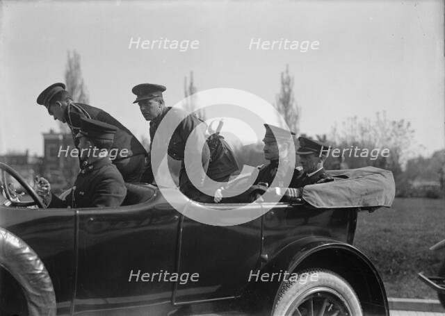 Balfour, Arthur James, M.P, O.M, Head of British Commission To U.S. Arrival At Union Station..., 191 Creator: Harris & Ewing.