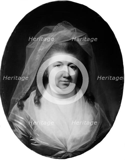 Debora Fabritius de Tengnagel, née Cloppenburg, 1780-1789. Creator: Jens Juel.