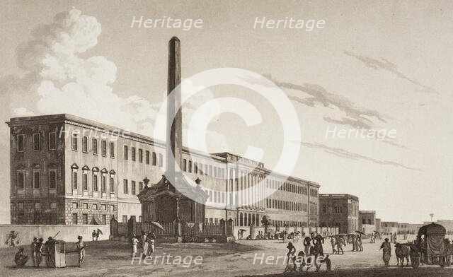 The Writers' Buildings, Calcutta (image 3 of 3), 1812. Creators: Thomas Daniell, William Daniell.