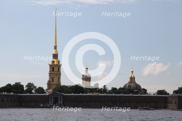 Peter and Paul Fortress, St Petersburg, Russia, 2011. Artist: Sheldon Marshall