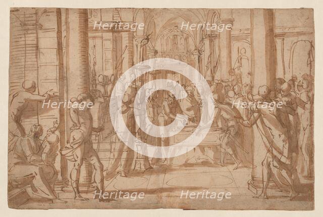 Presentation of the Body of Saint Antoninus of Florence, 1589/90. Creator: Giovanni Battista Paggi.