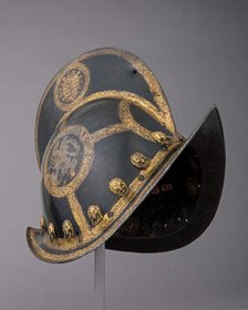 Morion for the Bodyguard of the Prince-Elector of Saxony, German, Nuremberg, ca. 1570. Creator: Martin Schneider.