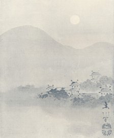 'Evening Mist in the Valley', c1801. Artist: Mori Sosen.