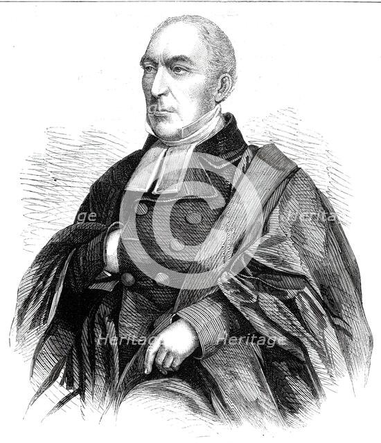 The late Rev. George Croly, LL.D., 1860. Creator: Unknown.