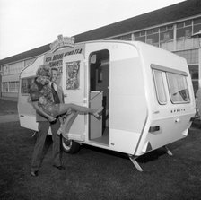 Caravan winners, Rotherham, South Yorkshire, 1972.  Artist: Michael Walters