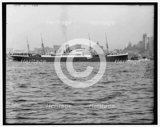 S.S. Main, (1908?). Creator: Unknown.