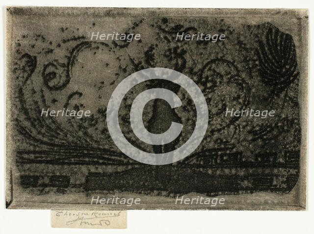 A Stag, A Study, 1890-98. Creator: Theodore Roussel.