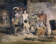 Gil Blas taken prisoner, 1892.  Artist: Sir John Gilbert