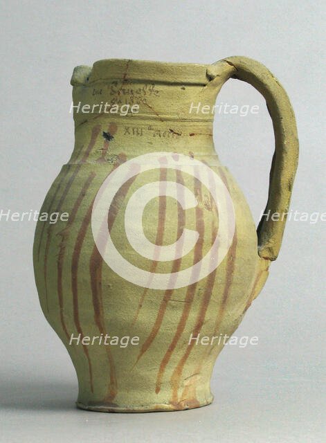 Jar, French, 13th century. Creator: Unknown.