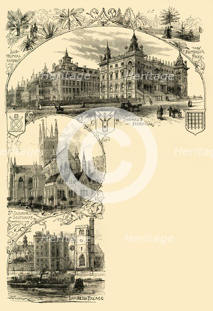 'The Southern Suburbs', (c1878). Creator: Unknown.