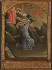 Saint Francis Receiving the Stigmata, c.1420. Creator: Lorenzo Monaco.