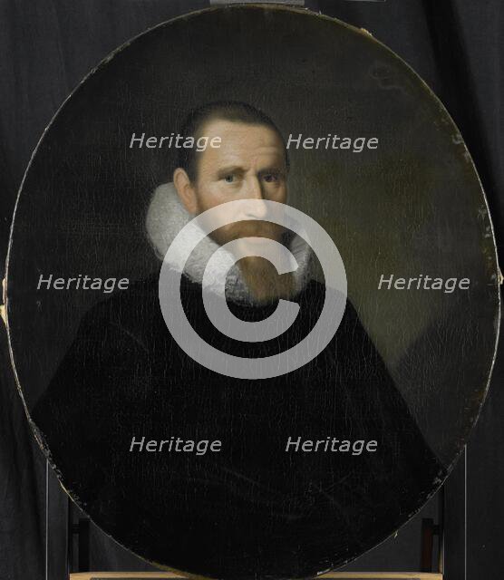 Portrait of Joost van Coulster, Director of the Rotterdam Chamber of the Dutch East India Company, e Creator: Pieter van der Werff.