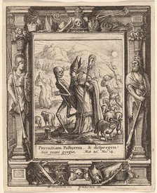 Bishop, 1651. Creator: Wenceslaus Hollar.
