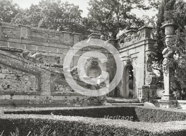 Villa Farnese, Caprarola, Lazio, Italy, 1925. Creator: Frances Benjamin Johnston.