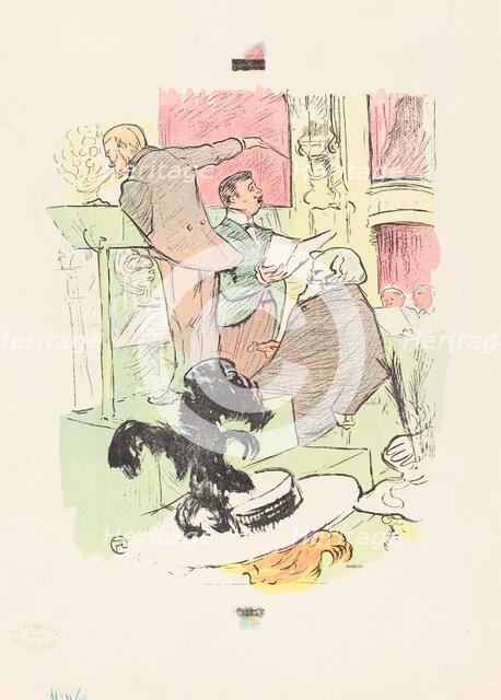 Les grands concerts de l'opera, 1895. Creator: Henri de Toulouse-Lautrec.