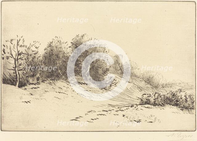 Castle in Spain (Chateau en Espagne). Creator: Alphonse Legros.