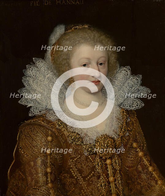Portrait of Catharina Belgica (1578-1648), 1617. Creator: Jan Anthonisz van Ravesteyn.
