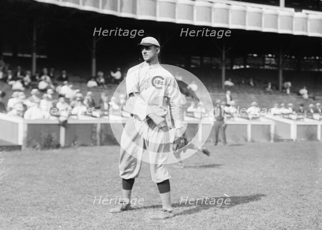 Ed Ruelbach, Chicago, NL (baseball), 1910. Creator: Bain News Service.