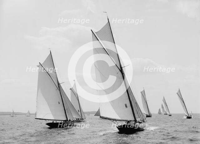 Start, S.C. Regatta, 1897 June 20. Creator: John S Johnston.