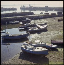 Penzance Harbour, Cornwall, 1967-1970. Creator: Eileen Deste.