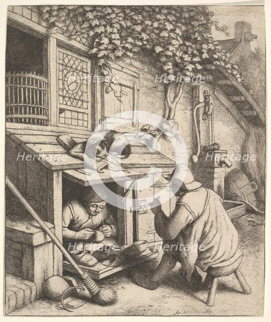 The Shoemaker, 1610-85. Creator: Adriaen van Ostade.