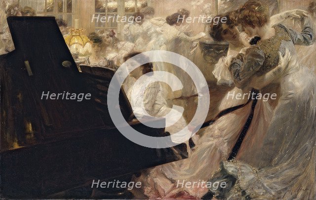 Bal blanc. Artist: Avy, Joseph Marius Jean (1871-1939)