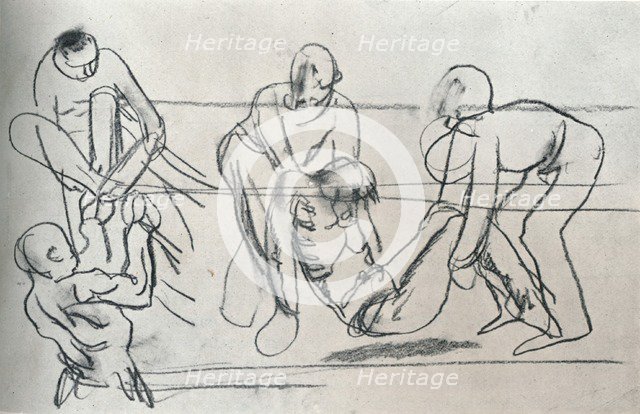 Sketch by Sir William Orpen, c1914 (1932). Artist: William Newenham Montague Orpen.