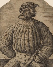Portrait of Kunz von der Rosen, First quarter of 16th century. Creator: Hopfer, Daniel, the Elder (1470-1536).