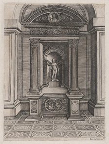 Speculum Romanae Magnificentiae: The Altar of Eros, ca. 1514-36., ca. 1514-36. Creator: Attributed to Agostino Veneziano.