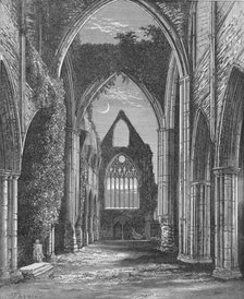 'Choir, Looking West', Tintern Abbey, c1885, (1897). Artist: Alexander Francis Lydon.
