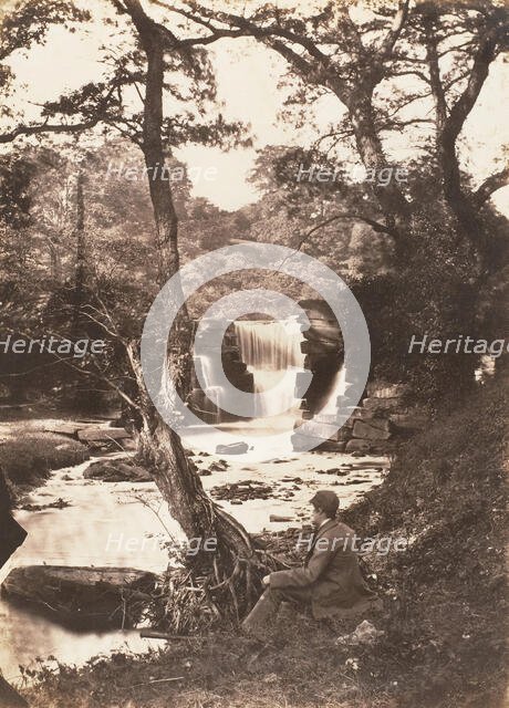 The Upper Fall, 1853-56. Creator: John Dillwyn Llewelyn.