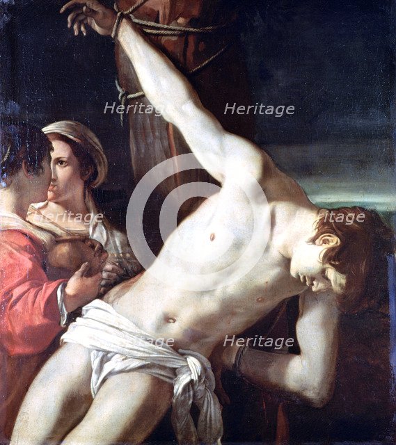 'Saint Sebastian', c1611-1666. Artist: Guercino