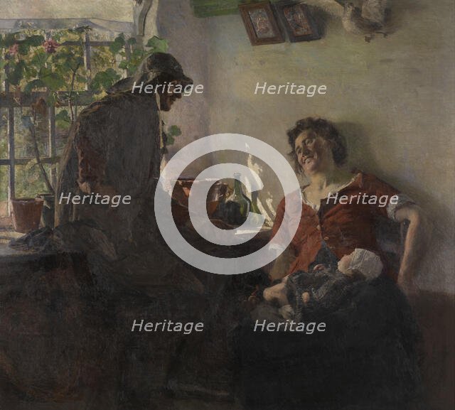 Amongst Friends, late 19th-early 20th century? Creator: Aloïs Boudry.