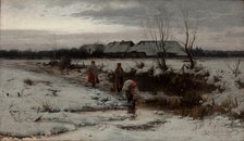 Winter Landscape, 1886. Creator: Roman Kochanowski.